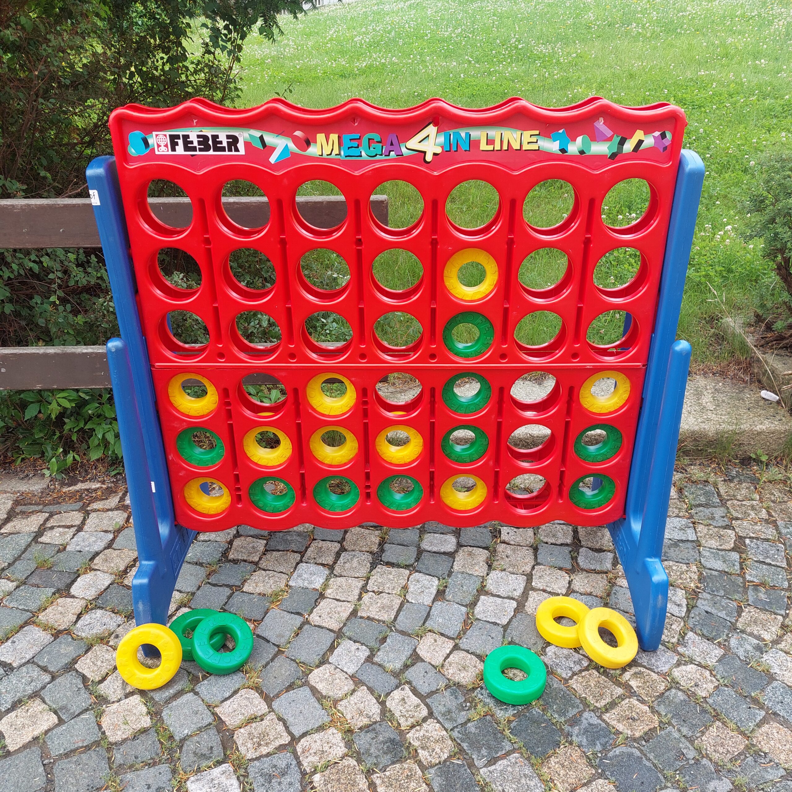 Spielwürfel VOLLEY Riesen Schaumstoff Würfel in zwei Farben, 50cm